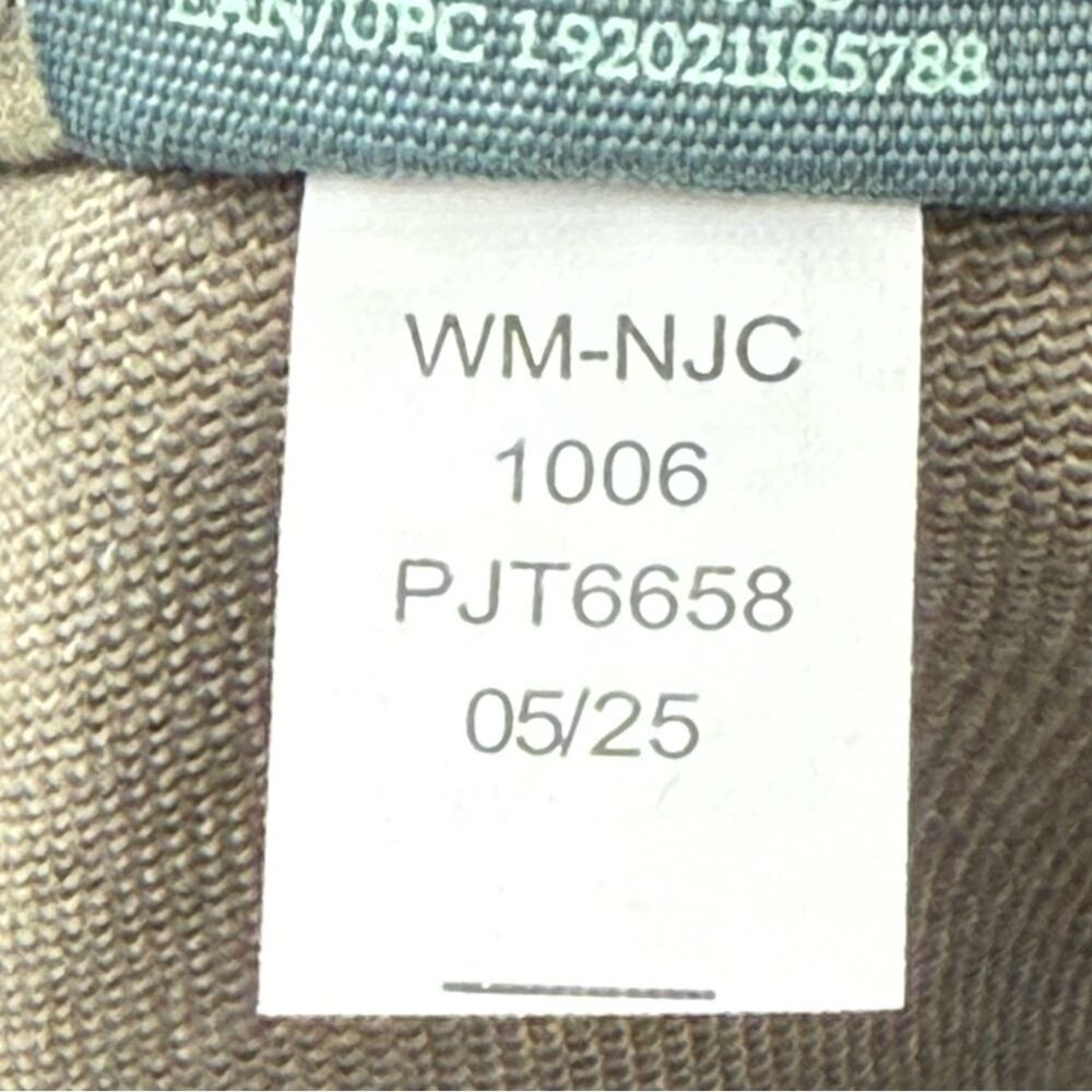 NWT Terra & Sky Women's Plus Size Loose Fit High Rise Barrel Jeans Khaki Size 18 - Picture 11 of 11